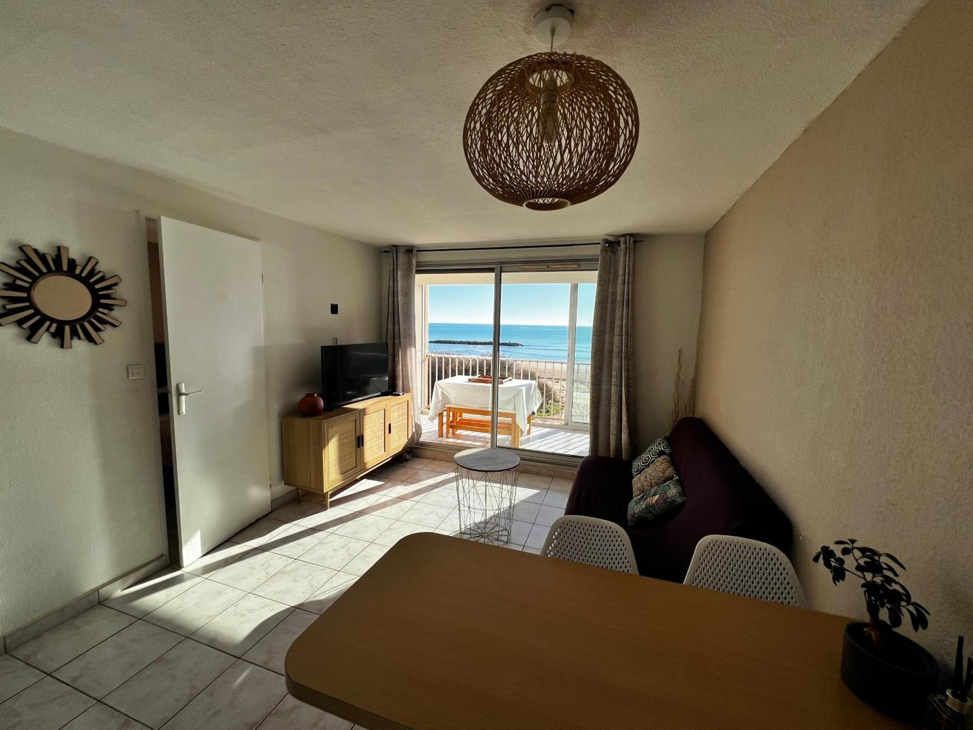 Appartement T2 valras plage Exteriör bild
