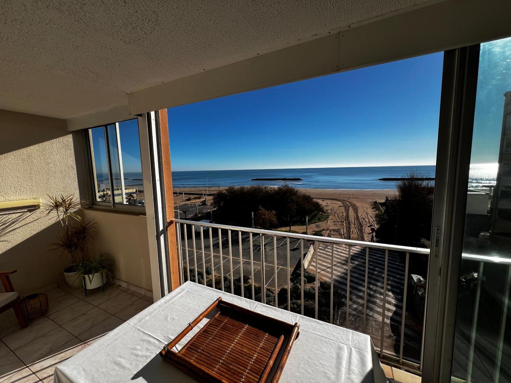 Appartement T2 valras plage Exteriör bild