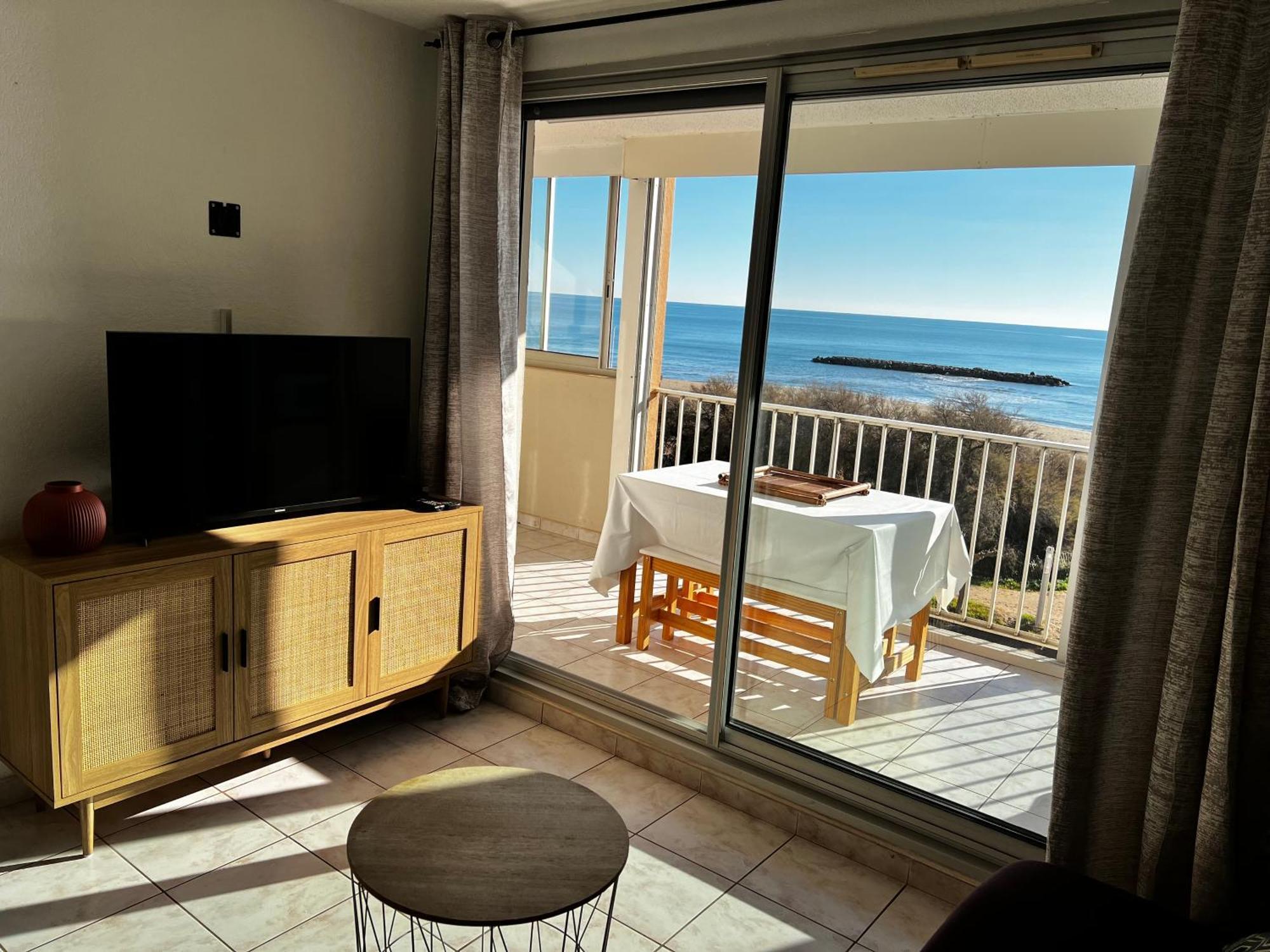 Appartement T2 valras plage Exteriör bild