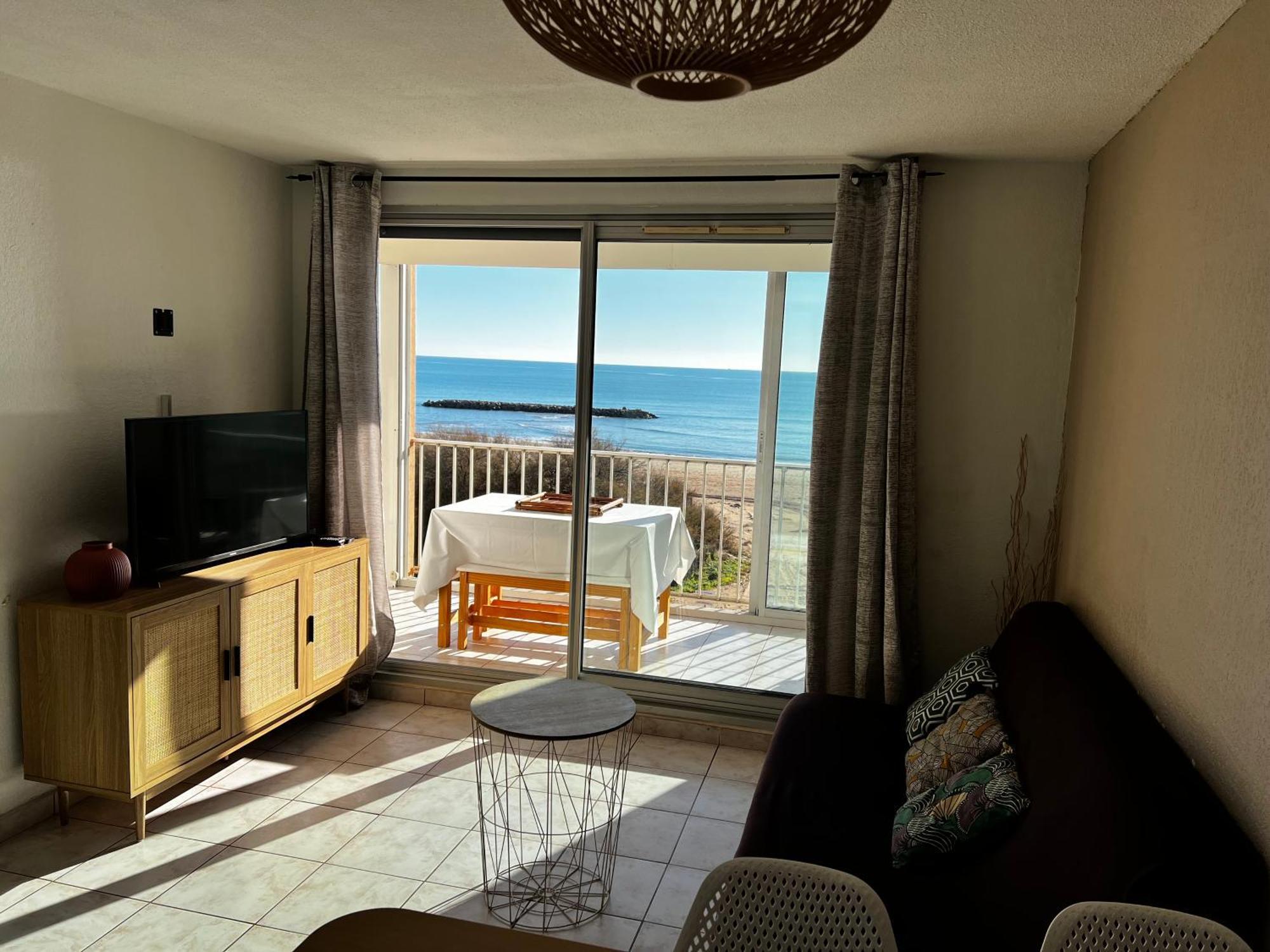 Appartement T2 valras plage Exteriör bild